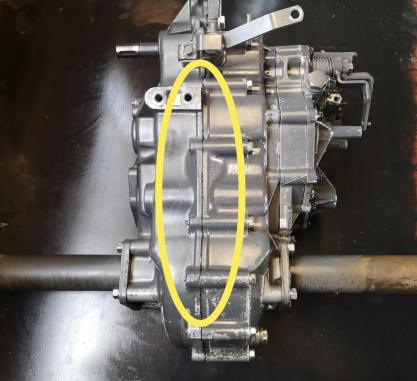 中古汎用コンバイン クボタ ARH350 ミッション整備