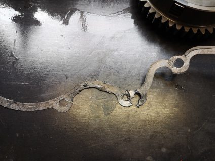 中古汎用コンバイン クボタ ARH350 ミッション整備