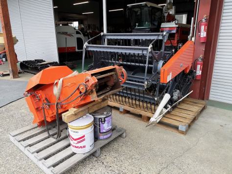 中古汎用コンバイン クボタ ARH350 ミッション整備