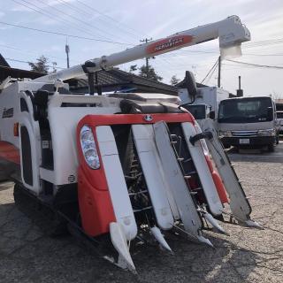 4条刈の45馬力クボタコンバインARN445スイスデバイダ4モンロー付き