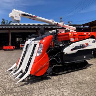 4条刈の48馬力クボタコンバインER448Nモンロー付きあんていの安心整備済み