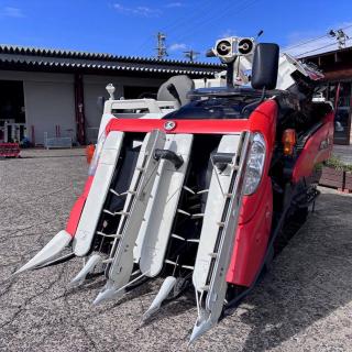 ４条刈38馬クボタコンバインARN438　スイスイデバイダ付！