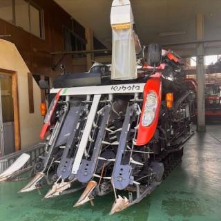 4条刈り70馬力 クボタコンバインER470 モンロー付き デバイダー付 整備済み