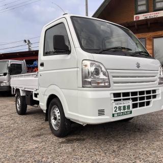 スズキキャリートラック660KCエアコン・パワステ3方開 4WD　2015年　２年車検付き