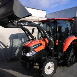 現行シリーズ！トラクタークボタKL28R パワクロ 28馬力 205時間 キャビン フロントローダー付き