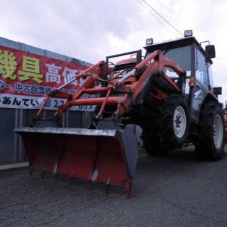 キャビン付きトラクタークボタGL33 33馬力 ハイスピード フロントローダー付き