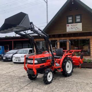  バンバンクボタトラクターGL241フロントローダー付き