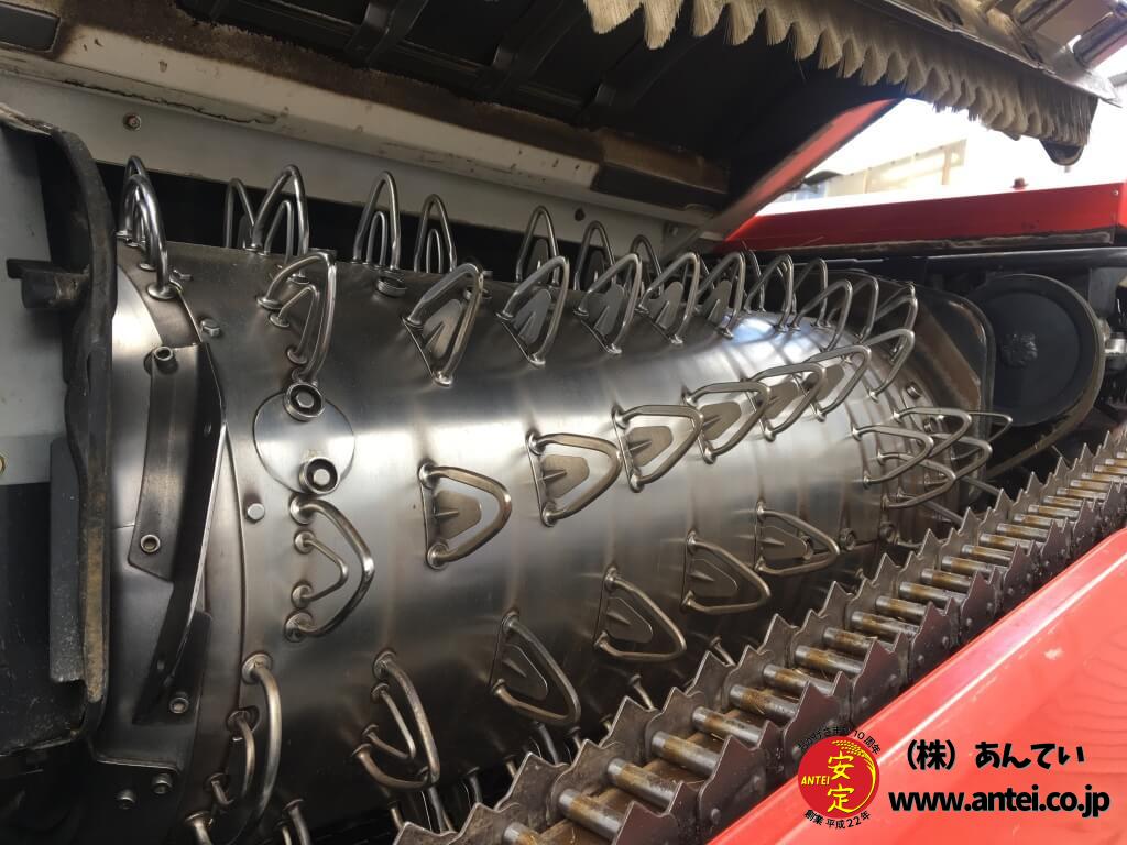 4条刈67馬力ヤンマーコンバインAG467UFO付き。 ⚙ 中古農機具