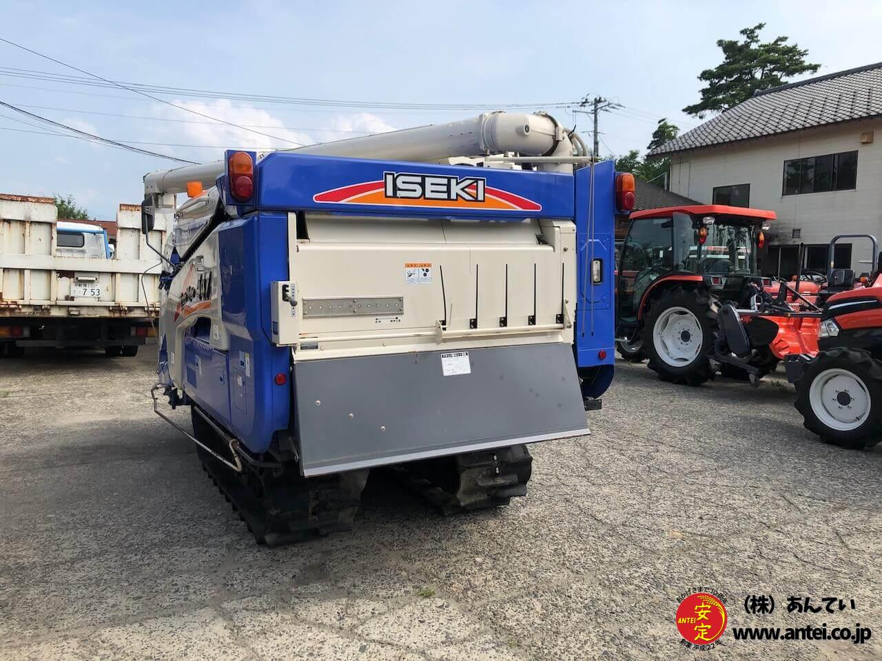 4条刈47馬力イセキコンバインHFG447G-VRLWデバイダー付き ⚙ 中古