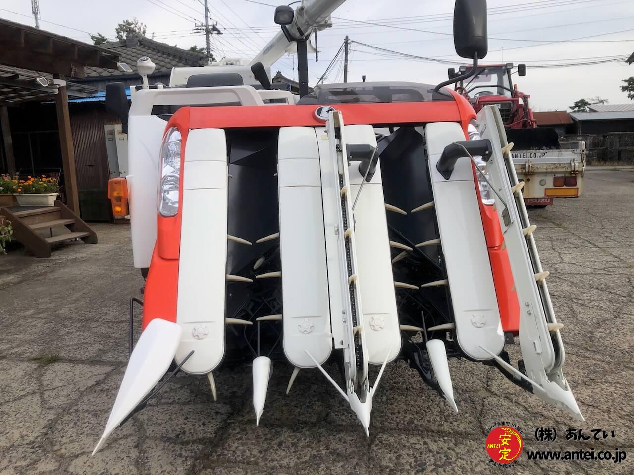 4条刈の45馬力クボタコンバインARN445モンロー付き整備済みですよ