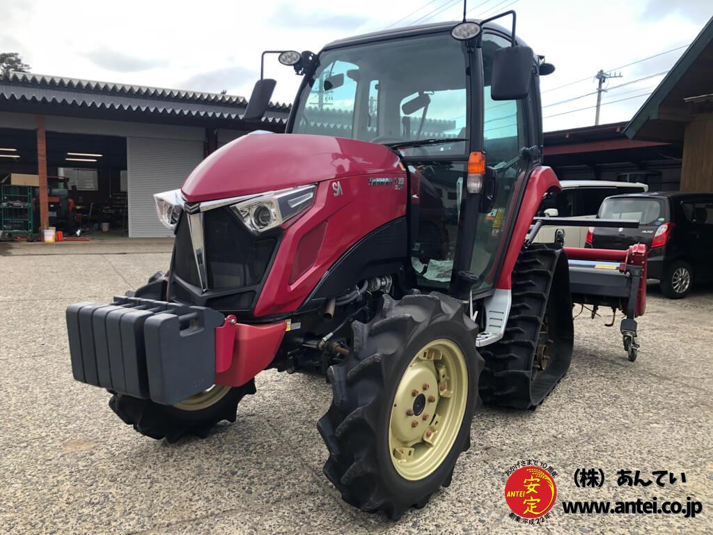 新型57馬力ヤンマーパワクロトラクターYT357ハイスピードです 