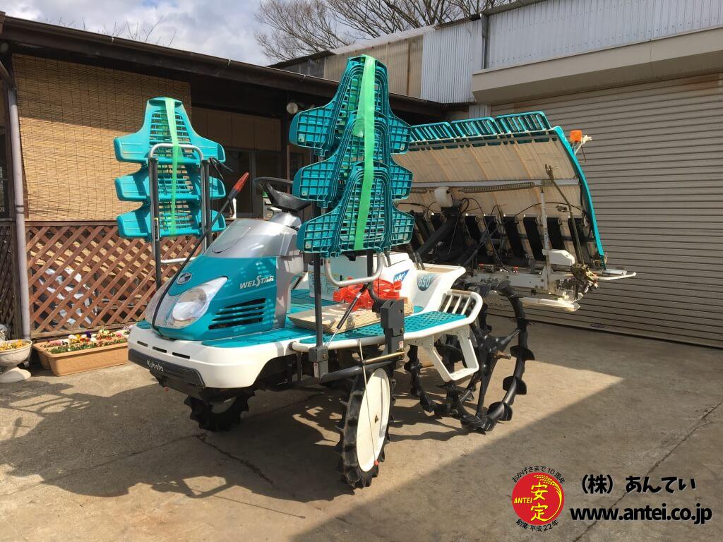 クボタ田植機 6 条植WelStar SPU650-IT5 ⚙ 中古農機具専門店 - (株