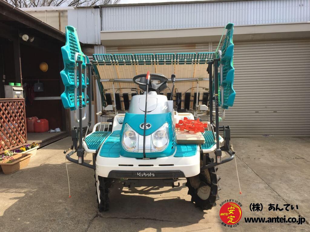 6条田植え機　Kubota welstar Yahoo!オークション - 美車 クボタ KUBOTA 6条植え 田植機 NW6 11アワ