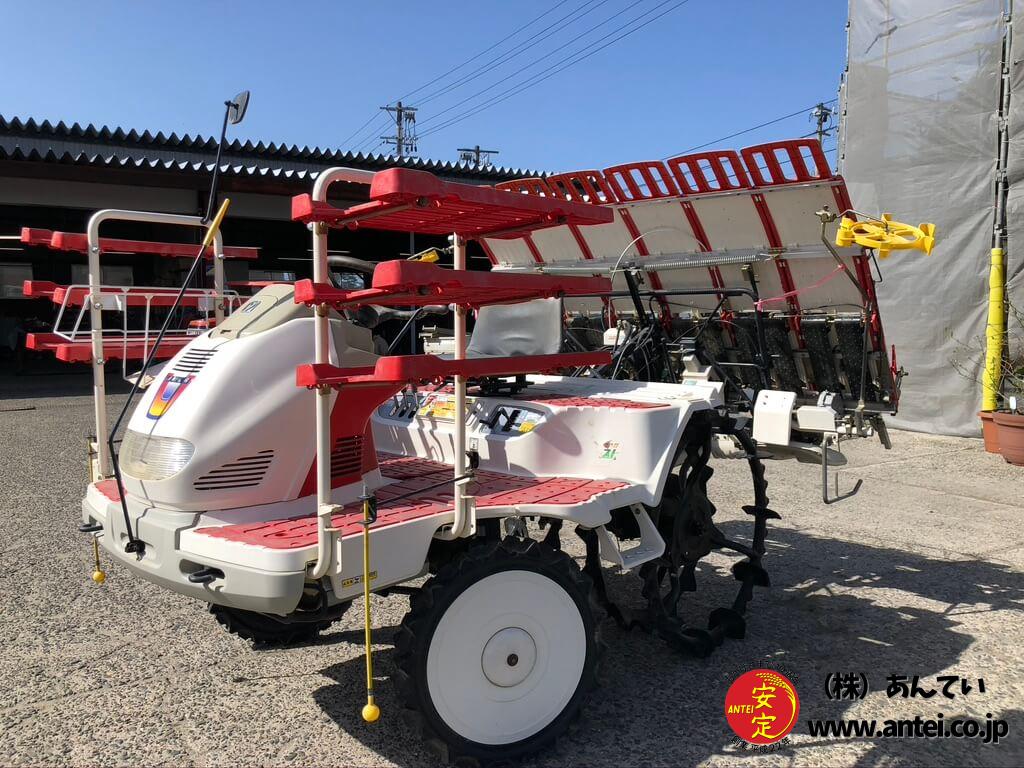 6条植ヤンマー田植機VP6アワーメーター216時間です。 ⚙ 中古農機具