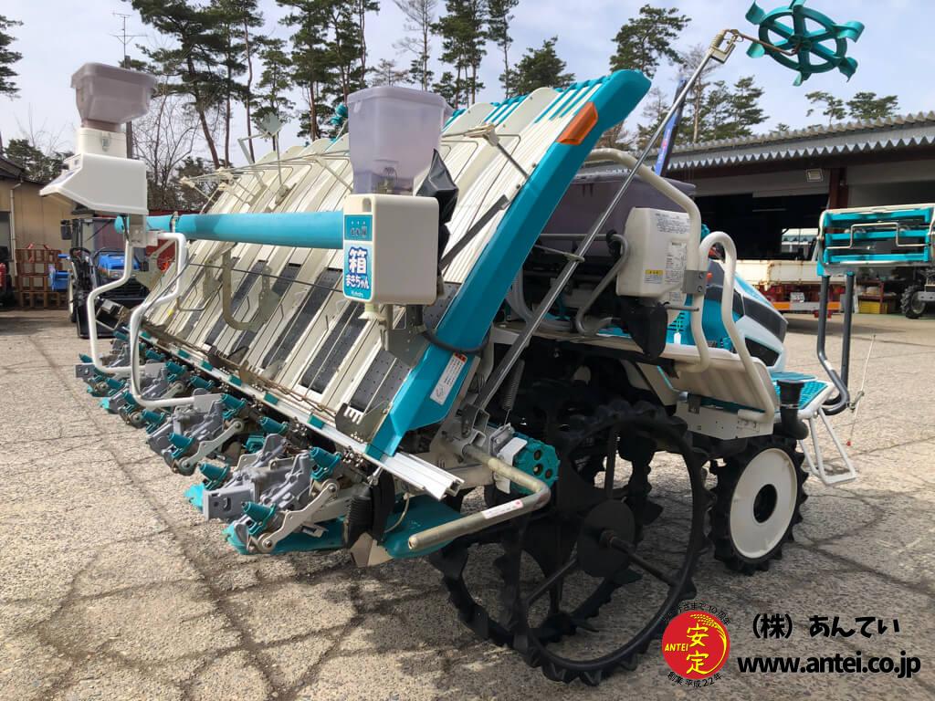 8条植えクボタ田植機EP8Dディーゼルエンジン249時間整備済み。 ⚙ 中古