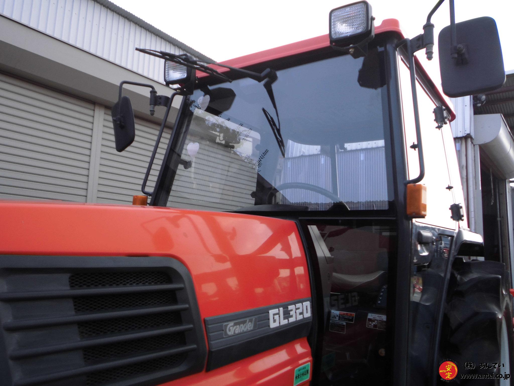トラクター クボタ GL320 4駆 32馬力 キャビン付 ⚙ 中古農機具