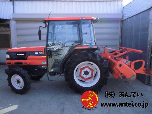 トラクター クボタGL367 36馬力 ハイスピード キャビン付き ⚙ 中古