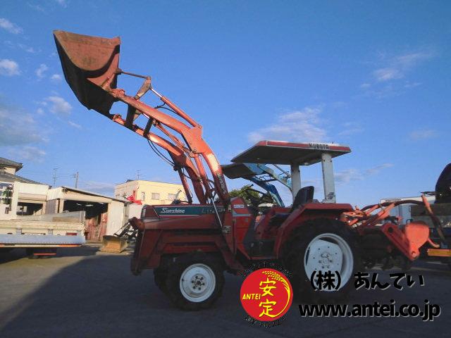 クボタ SUNSHINE L1-255 トラクター 25馬力 ロータリーRL6K 4WD