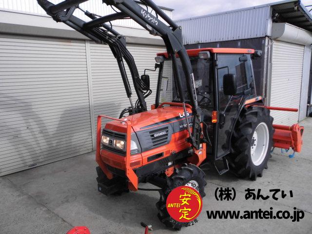 ハイスピード！トラクタークボタL46 (GL467) 4駆 46馬力 キャビン