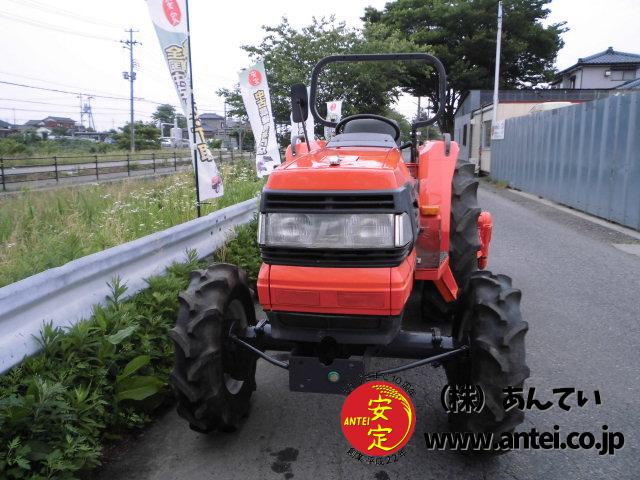 中古クボタトラクターGL321 33馬力RL180GSロートリー付き