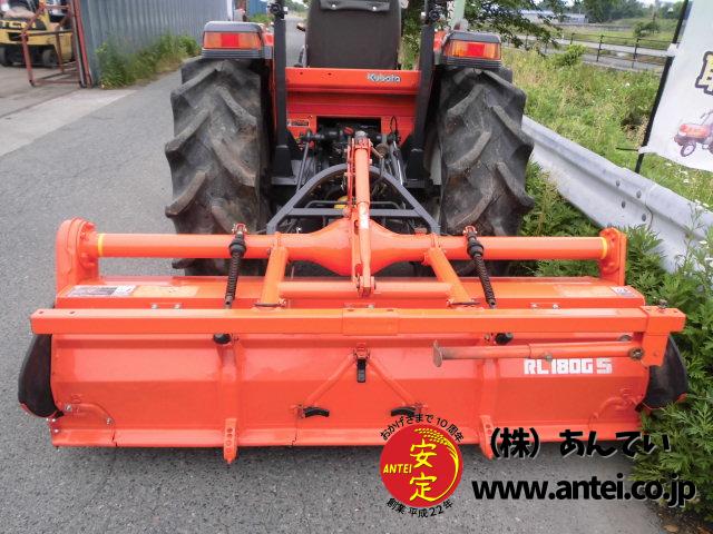 中古クボタトラクターGL321 33馬力RL180GSロートリー付き。 ⚙ 中古