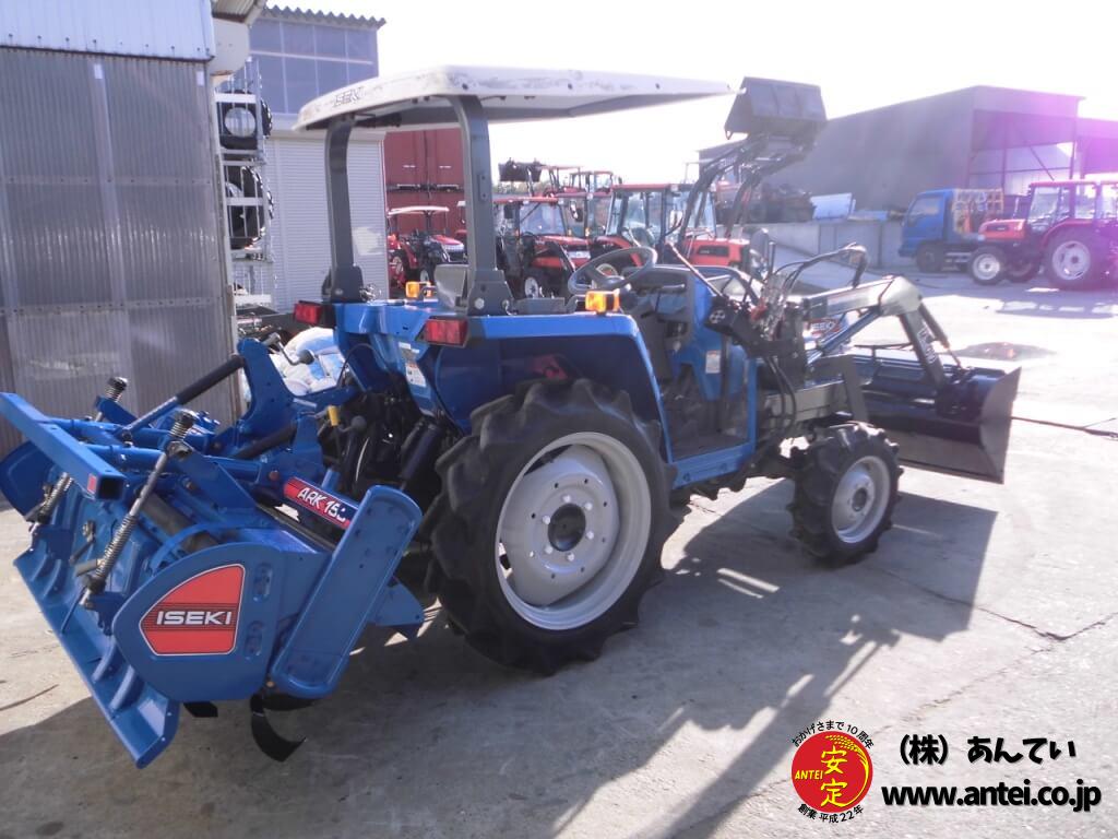 中古イセキトラクターTK21フロントローダー付き ⚙ 中古農機具専門店