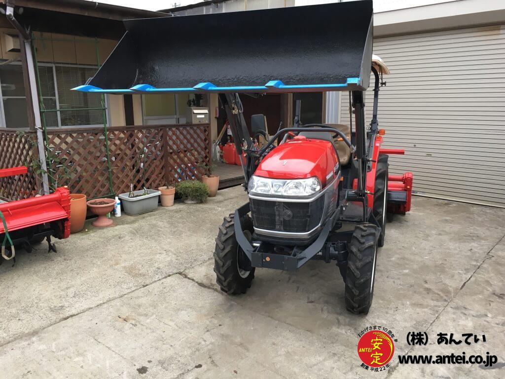 ヤンマートラクターEF222 22馬力整備済みフロントローダー付き