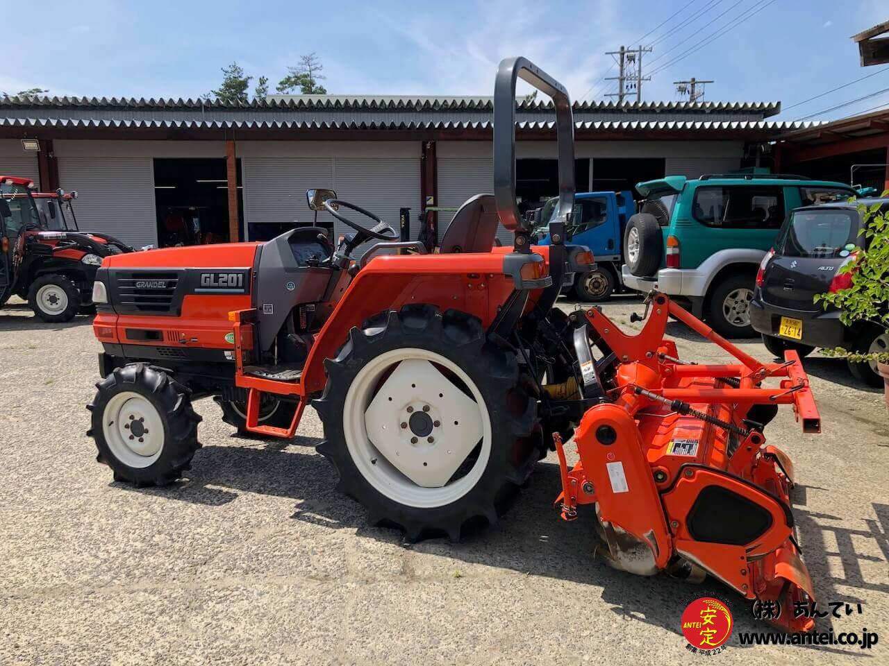21馬力クボタトラクターGL201ロータリーRL150G ⚙ 中古農機具専門店
