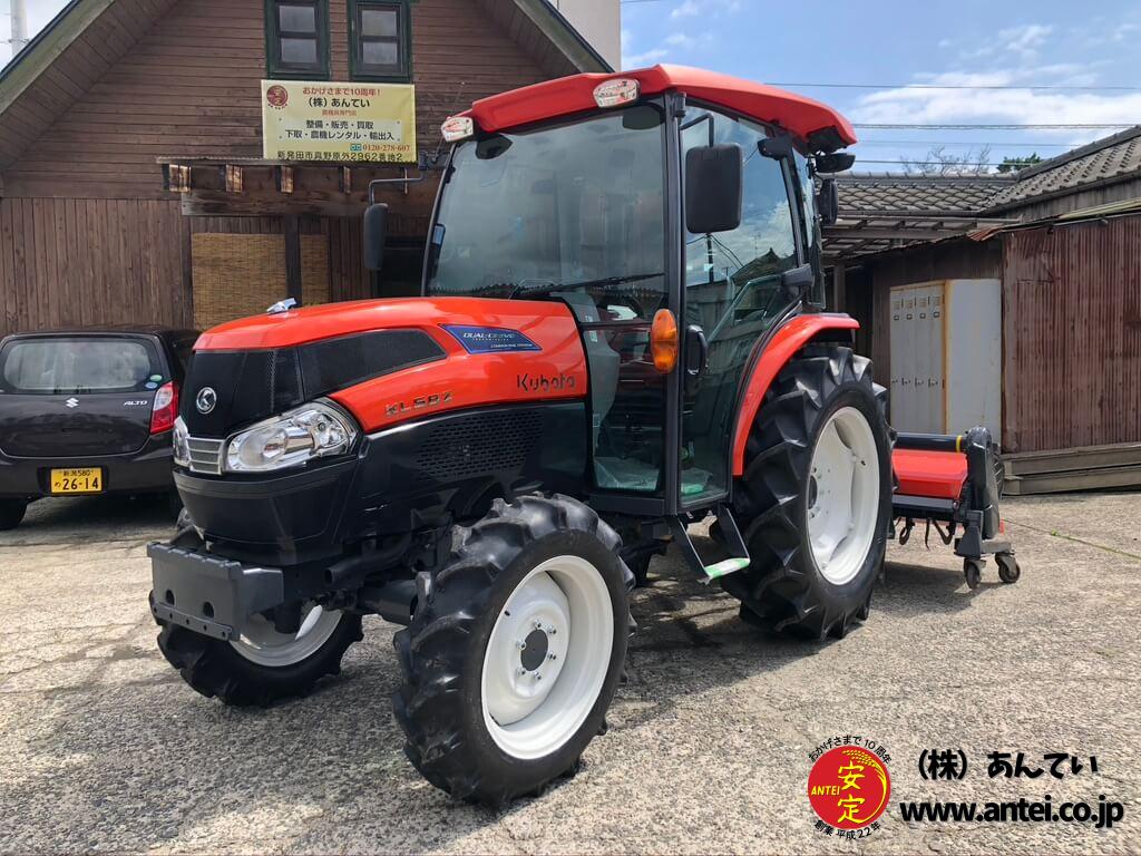 新型58馬力クボタトラクターKL58Zハイスピードデュアルシフト仕様