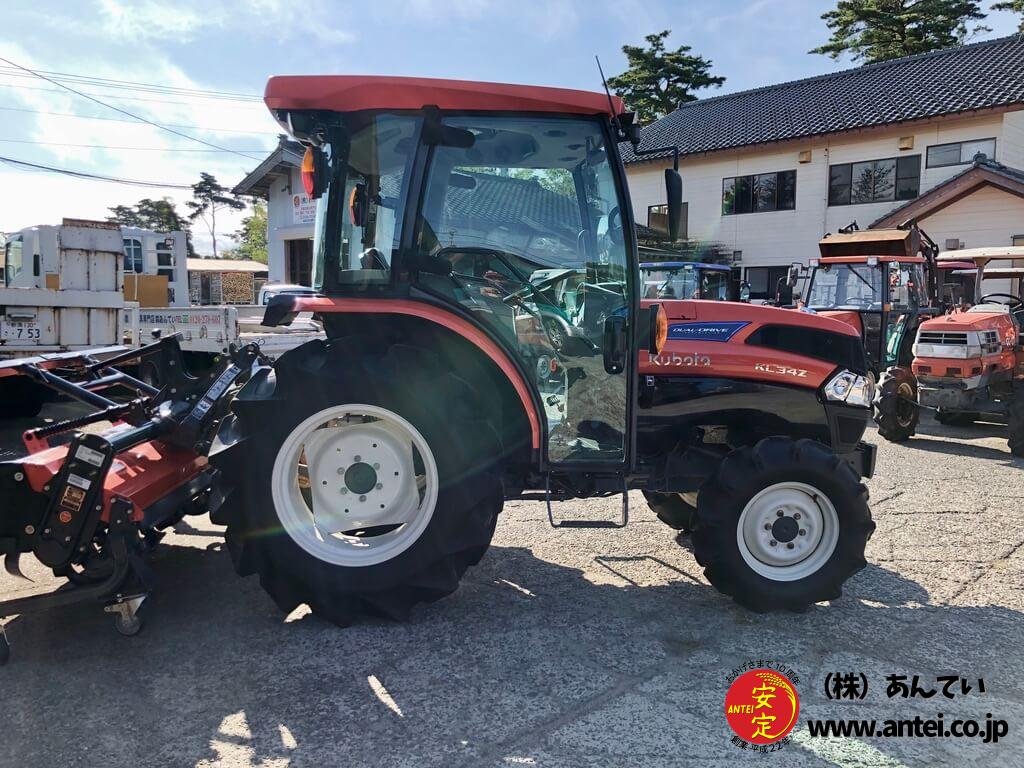 友達から新型クボタトラクターKL34Zハイスピードです。 ⚙ 中古農機具