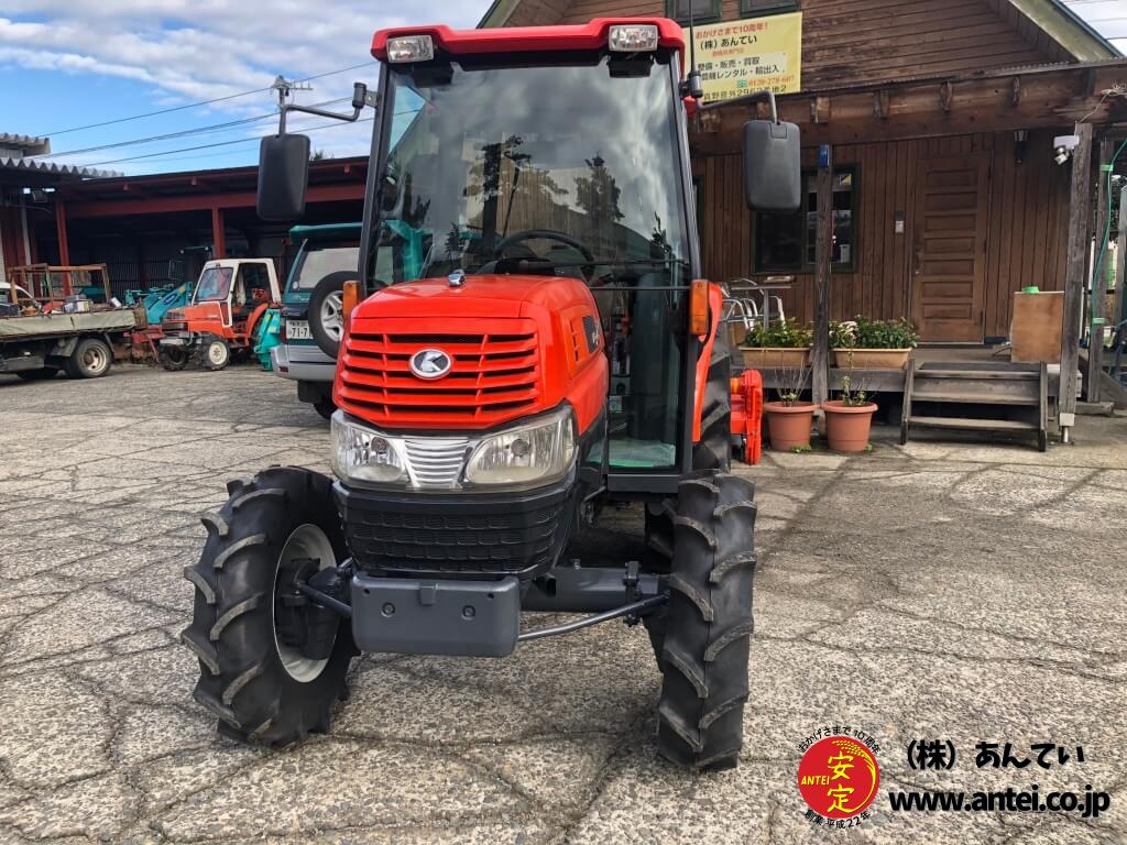 34馬力クボタトラクターKL340HハイスピードロータリーRL7K付き ⚙ 中古