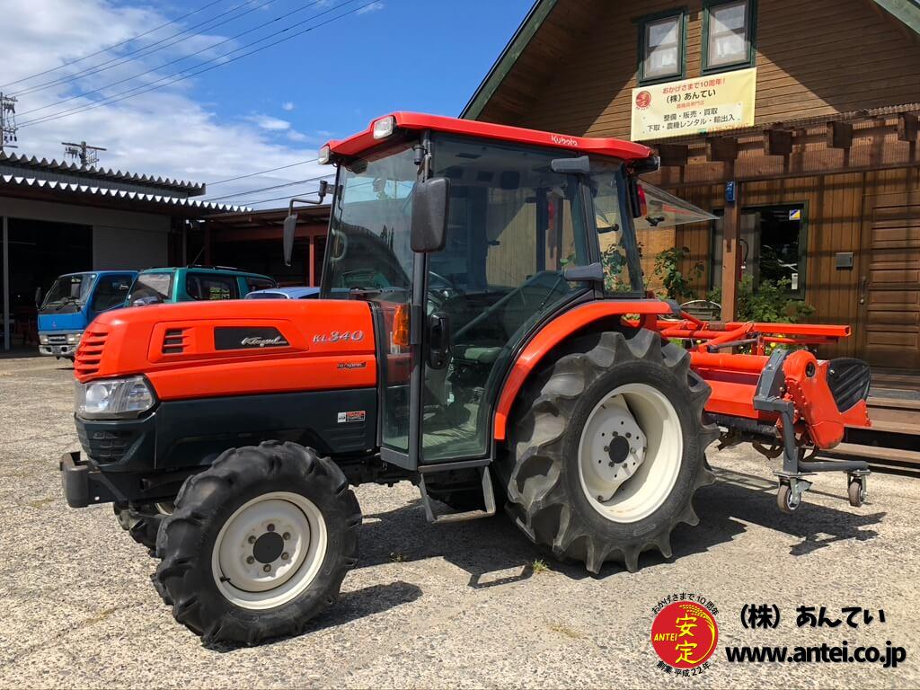 34馬力クボタトラクターKL340Qハイスピードです。 ⚙ 中古農機具専門店