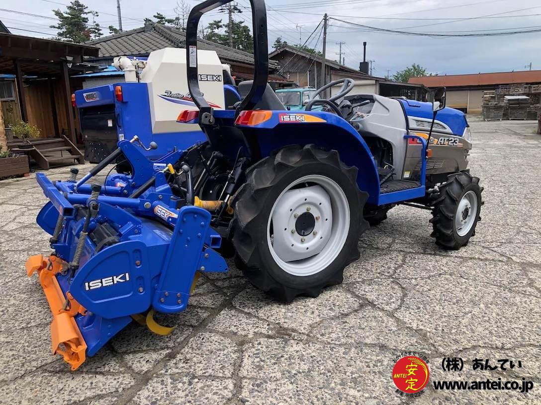 23馬力イセキトラクターAT23ロータリーRAT14 ⚙ 中古農機具専門店