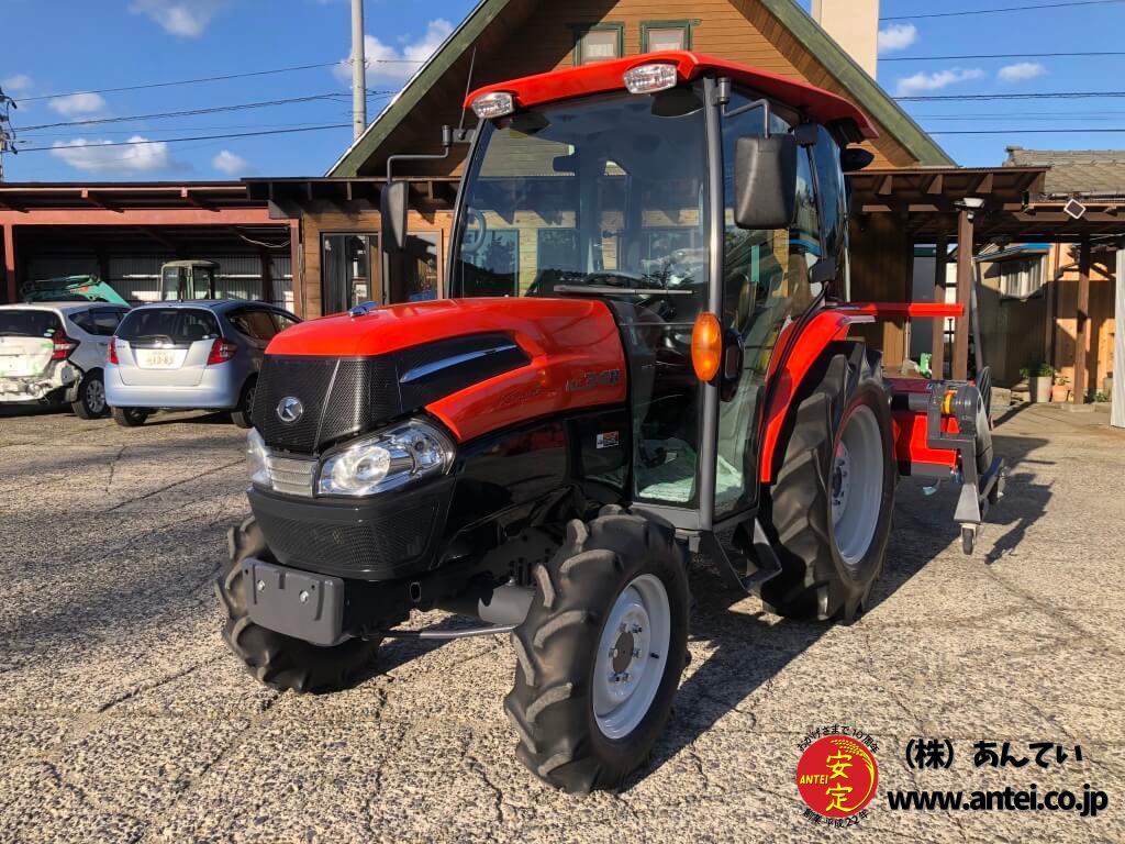 34馬力中古クボタトラクターKL34RQロータリーRL180R付き ⚙ 中古農機具