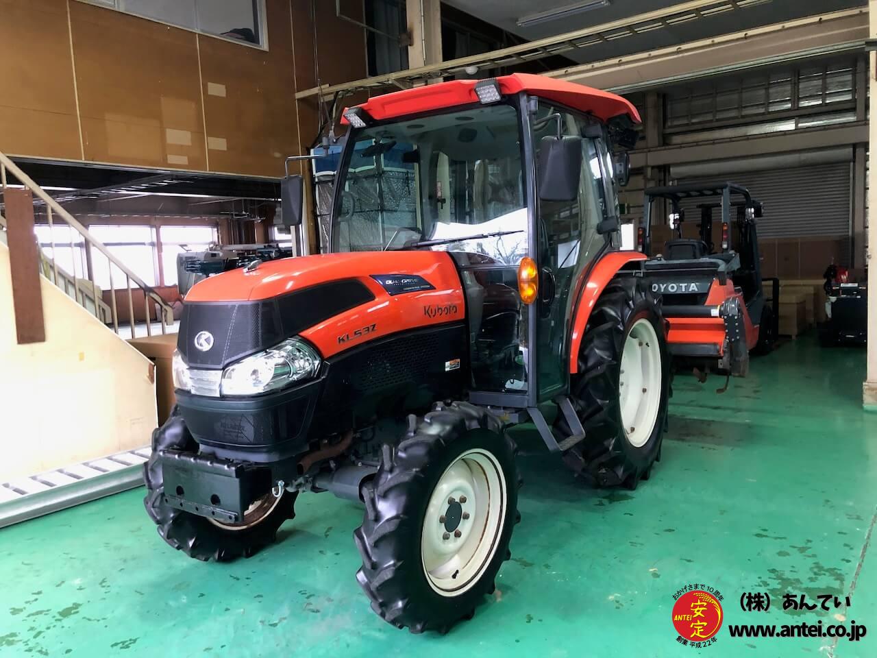 53馬力クボタトラクターKL53Zハイスピード安心整備済になります