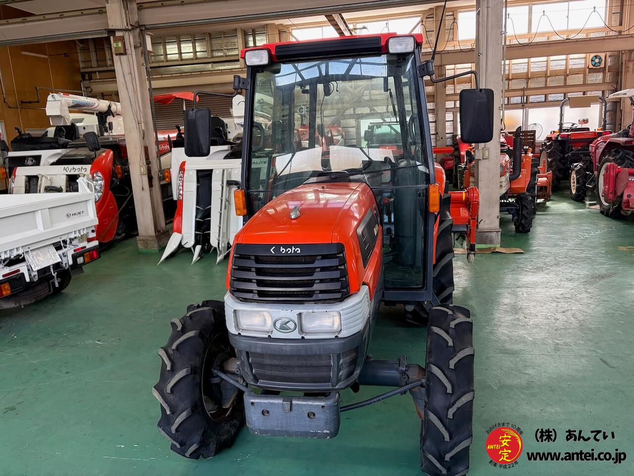 34馬力クボタトラクターKL34Hハイスピード仕様ロータリーRL19Kです