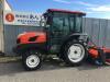 中古トラクタークボタT245エアコンキャビンハローカゴ車輪セット。