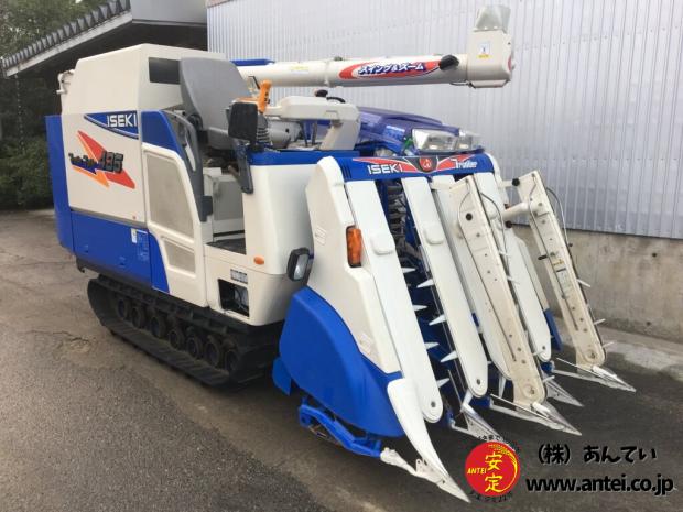 4条刈イセキコンバインフロンティアファイターHFG435