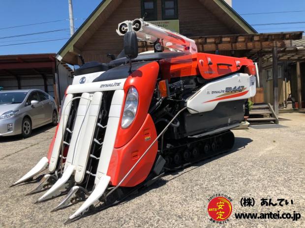 4条刈47馬力クボタコンバインER447モンロー4M付です。