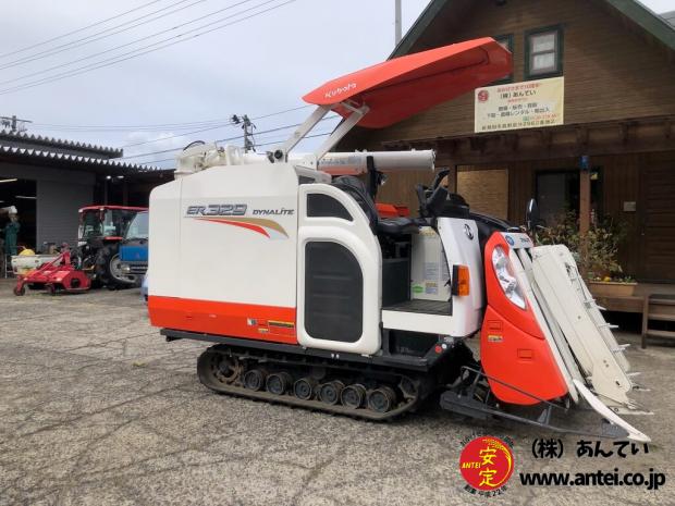 3条刈の29馬力クボタコンバインER329モンロー2P.C.付き