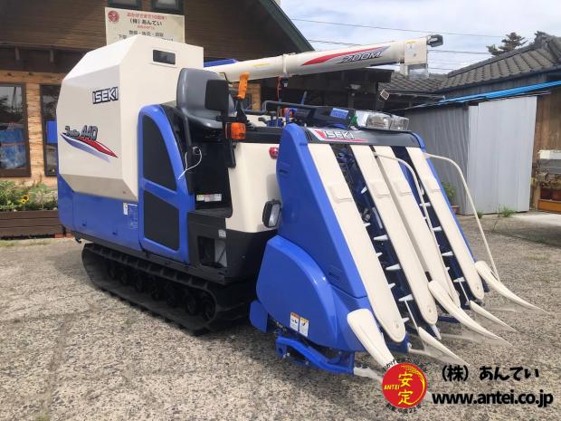 新型イセキコンバインHFR440整備済みです