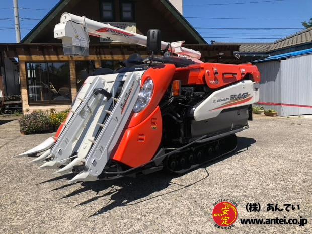 4条刈の47馬力クボタコンバインER447モンロー4M付き整備済みです。