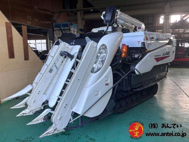 新発売  新品の4条48馬力三菱コンバインXC448（クボタコンバインER448MのOEM )