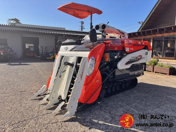 4条刈り48馬力 クボタコンバインER448N モンロー付き　デバイダー付  整備済み