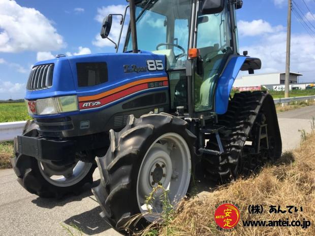 即決優先T.JapanイセキセミクローラトラクターTJ85足新品です。