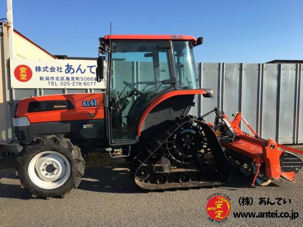 41馬力クボタパワクロトラクターKL41PCすぐ乗れます。