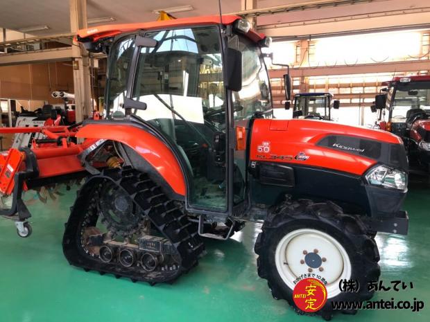 34馬力パワクロトラクターKL345PC整備後販売クローラー交換します
