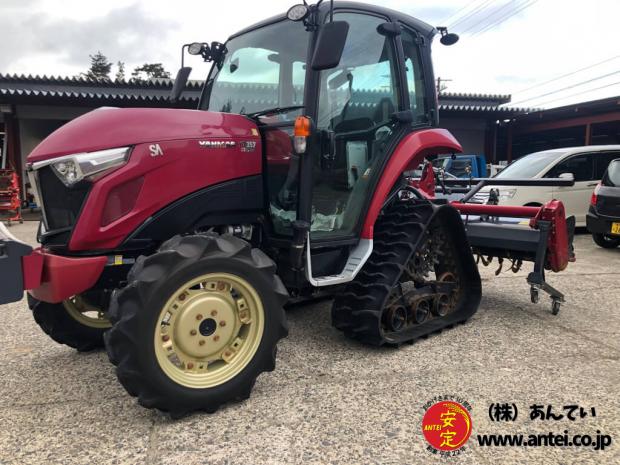 新型57馬力ヤンマーパワクロトラクターYT357ハイスピードです。