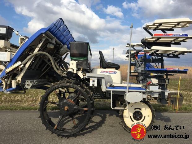 すごいフル装備8条植ヰセキ田植機NP80Dディーゼル直播機セット付き。