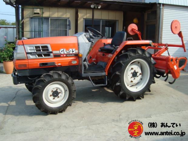 トラクター クボタGL25 4駆 25馬力